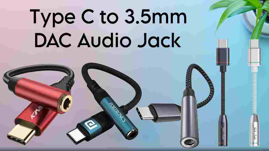 Best Type C to 3.5mm Audio Jack for Android & iPhones