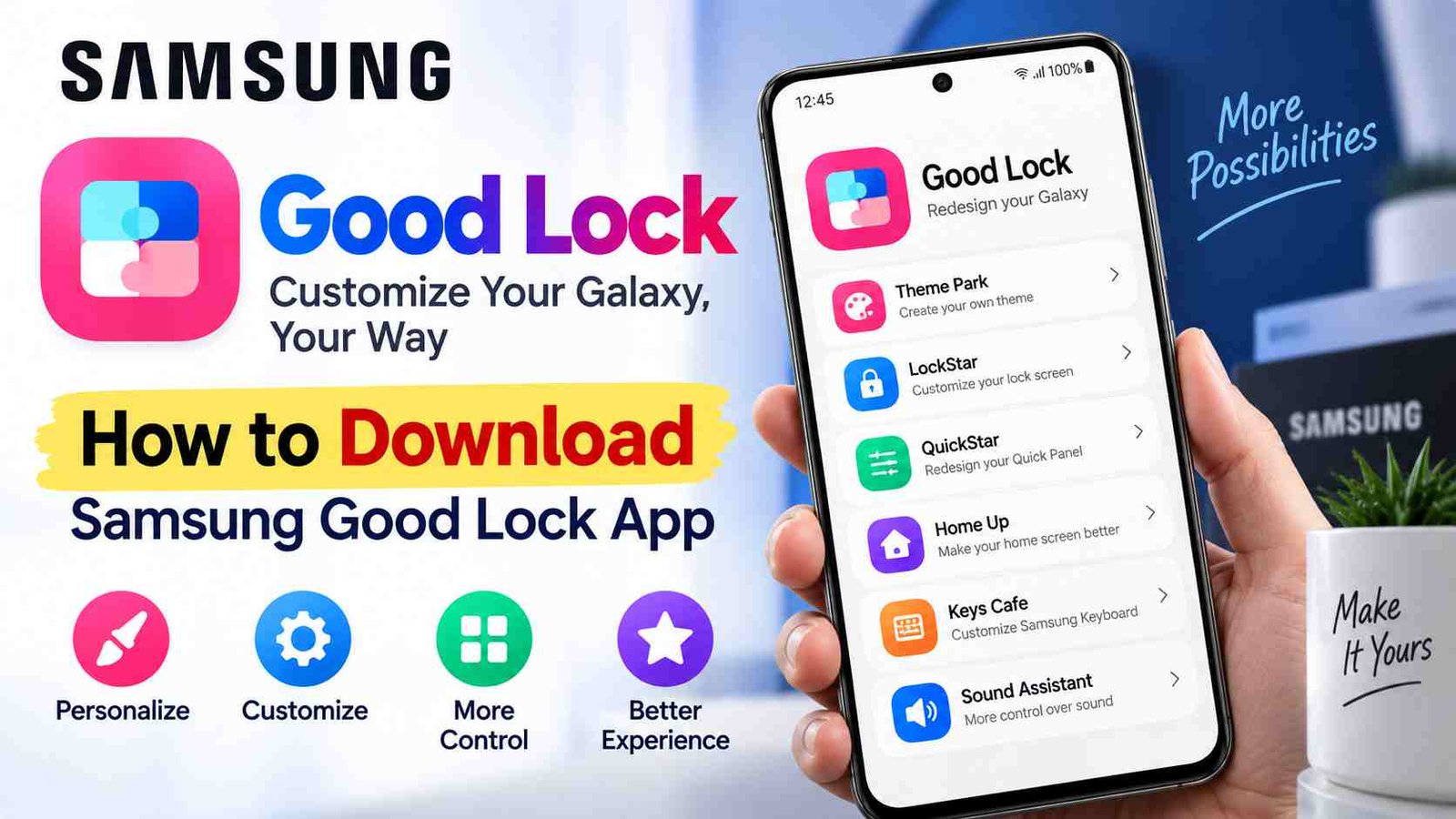 How to Download Samsung Good Lock