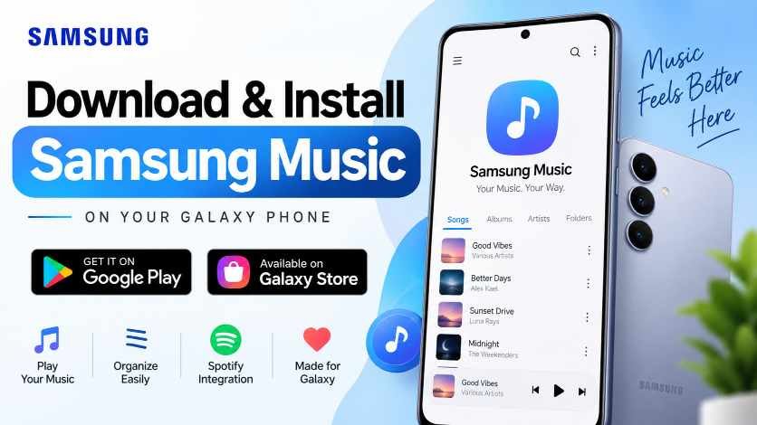 Download and Install Samsung Music